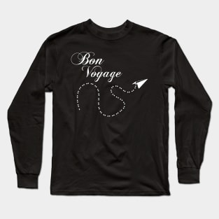Bon Voyage - Traveler Gifts Around the world Travel Long Sleeve T-Shirt